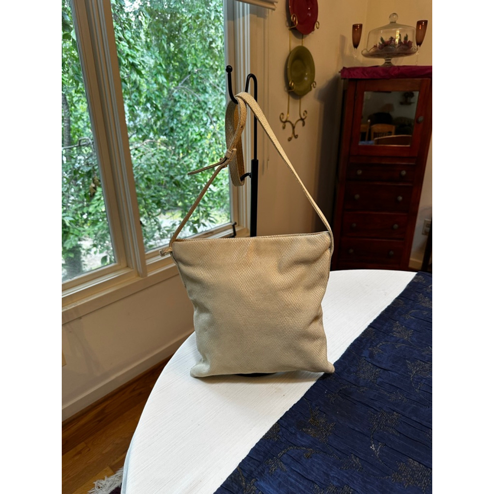 Loewe Beige Leather Shoulder Bag